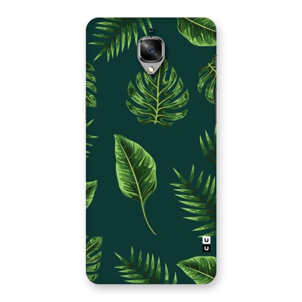 Green Leafs Back Case for OnePlus 3T