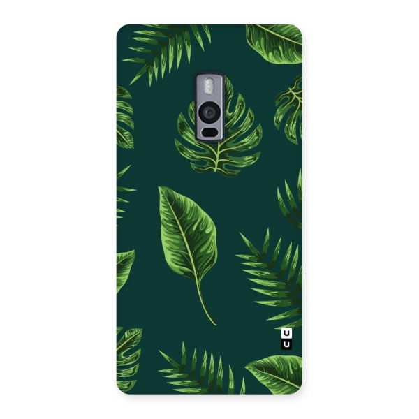 Green Leafs Back Case for OnePlus Two