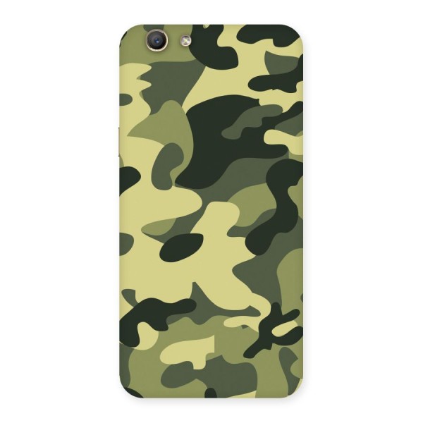 Green Military Pattern Back Case for Oppo F1s
