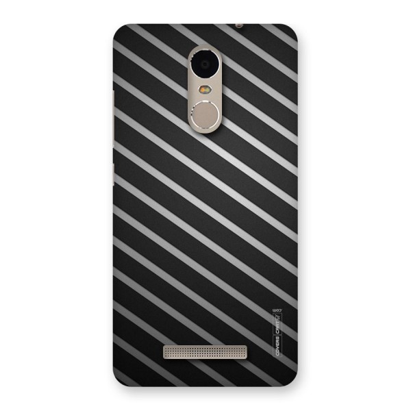 Grey And Black Stripes Back Case for Xiaomi Redmi Note 3