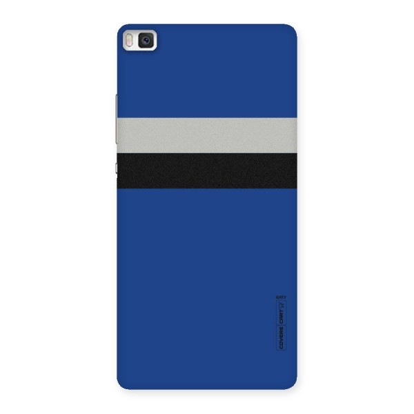 Grey Black Strips Back Case for Huawei P8