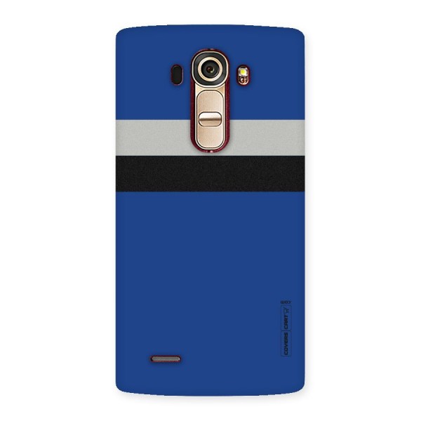 Grey Black Strips Back Case for LG G4