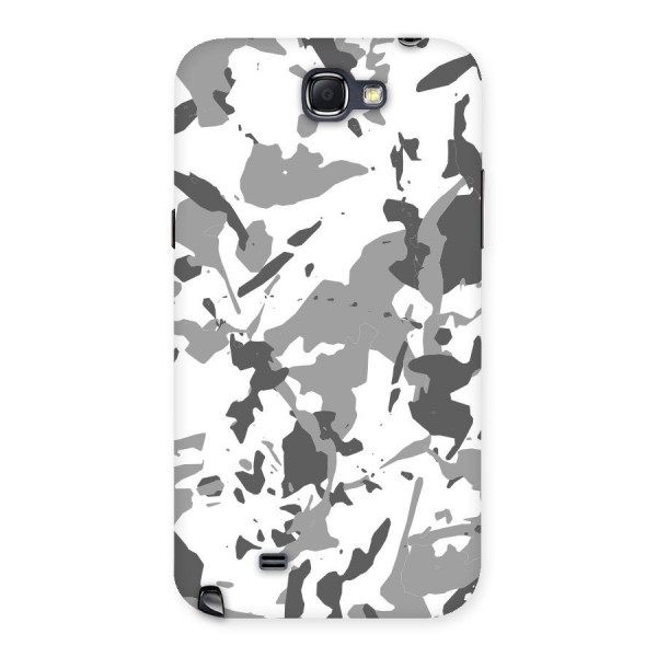 Grey Camouflage Army Back Case for Galaxy Note 2