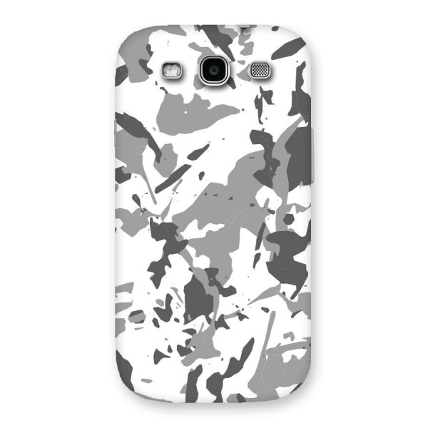 Grey Camouflage Army Back Case for Galaxy S3
