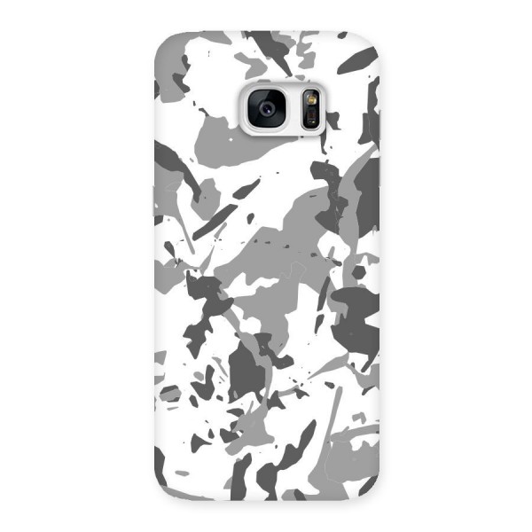 Grey Camouflage Army Back Case for Galaxy S7 Edge