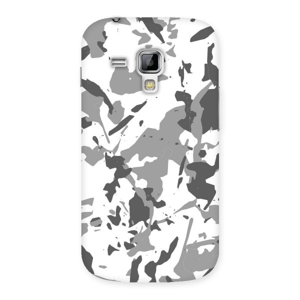 Grey Camouflage Army Back Case for Galaxy S Duos