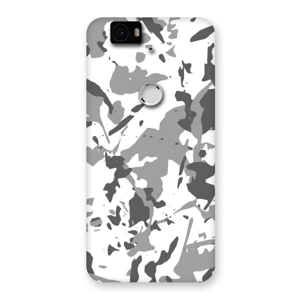 Grey Camouflage Army Back Case for Google Nexus-6P