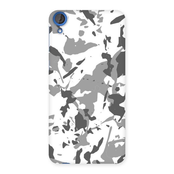 Grey Camouflage Army Back Case for HTC Desire 820