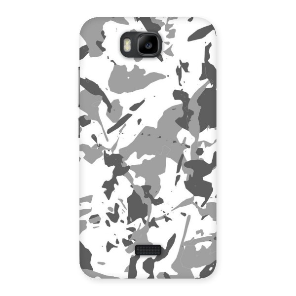 Grey Camouflage Army Back Case for Honor Bee