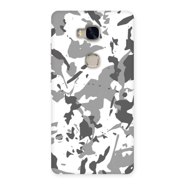 Grey Camouflage Army Back Case for Huawei Honor 5X