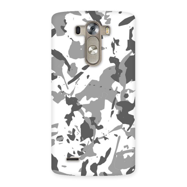 Grey Camouflage Army Back Case for LG G3