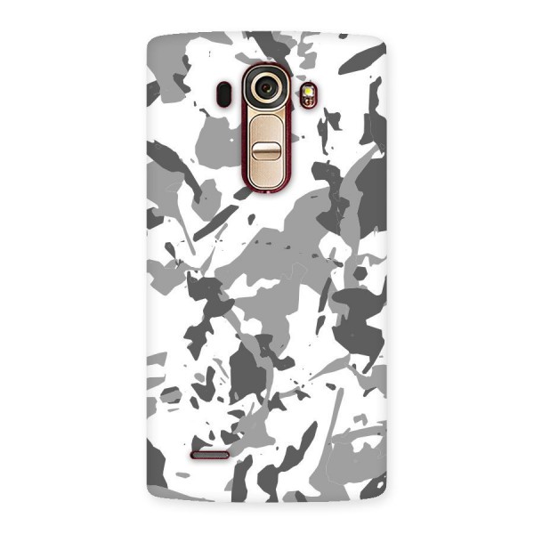 Grey Camouflage Army Back Case for LG G4