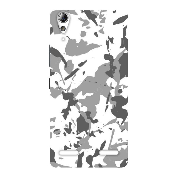 Grey Camouflage Army Back Case for Lenovo A6000