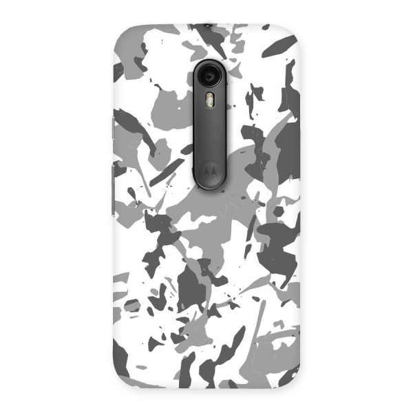 Grey Camouflage Army Back Case for Moto G3
