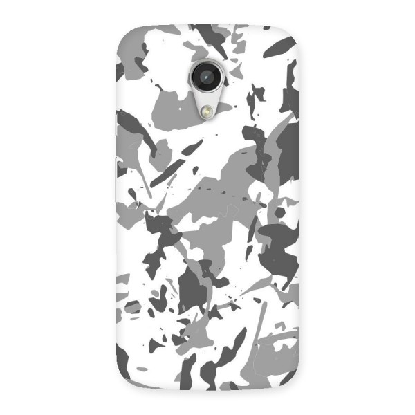 Grey Camouflage Army Back Case for Moto G 2nd Gen