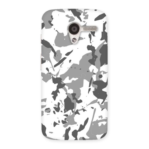 Grey Camouflage Army Back Case for Moto X