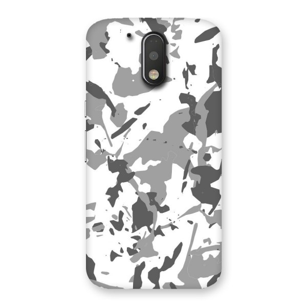 Grey Camouflage Army Back Case for Motorola Moto G4 Plus