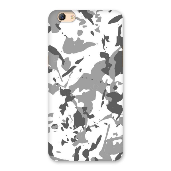 Grey Camouflage Army Back Case for Oppo F3 Plus