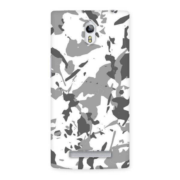 Grey Camouflage Army Back Case for Oppo Find 7