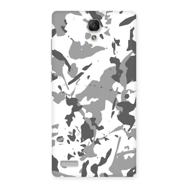 Grey Camouflage Army Back Case for Redmi Note
