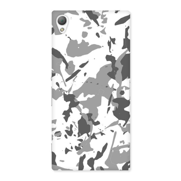 Grey Camouflage Army Back Case for Sony Xperia Z3