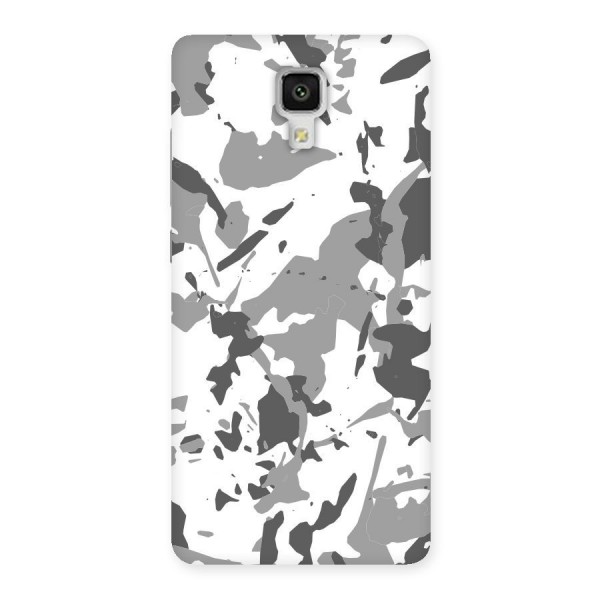 Grey Camouflage Army Back Case for Xiaomi Mi 4