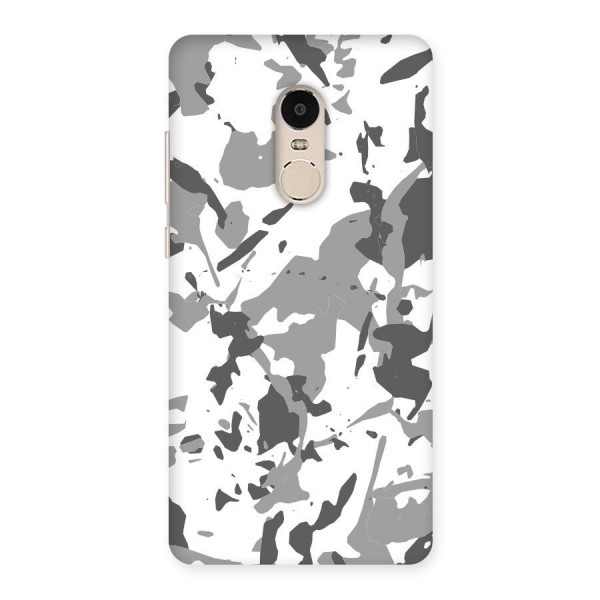 Grey Camouflage Army Back Case for Xiaomi Redmi Note 4