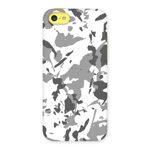Grey Camouflage Army Back Case for iPhone 5C