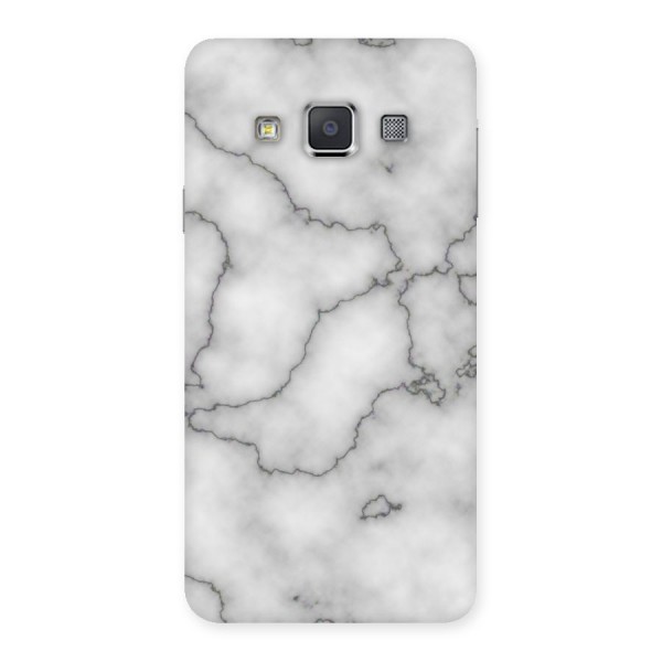 Grey Marble Back Case for Galaxy A3
