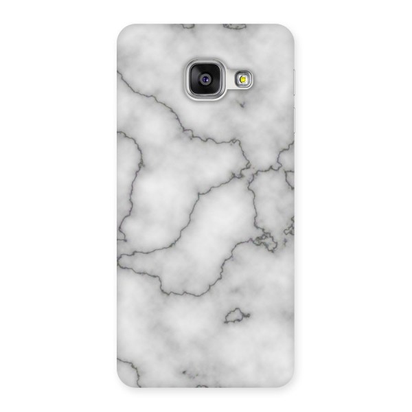 Grey Marble Back Case for Galaxy A3 2016