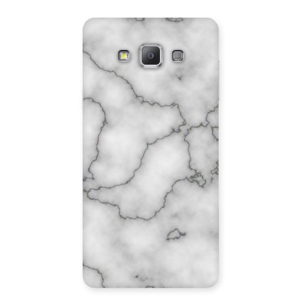 Grey Marble Back Case for Galaxy A7