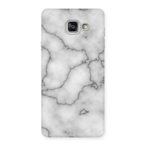 Grey Marble Back Case for Galaxy A7 2016
