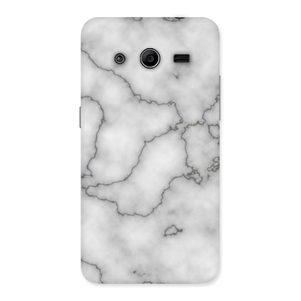 Grey Marble Back Case for Galaxy Core 2