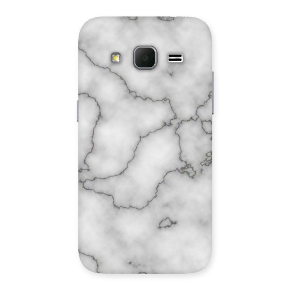 Grey Marble Back Case for Galaxy Core Prime