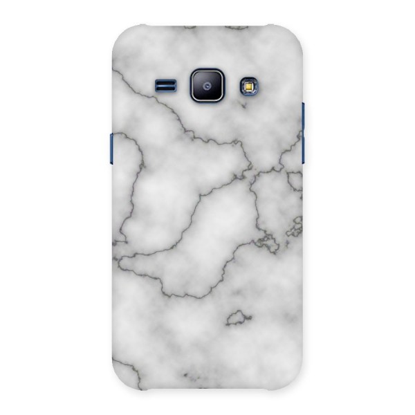 Grey Marble Back Case for Galaxy J1