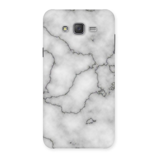 Grey Marble Back Case for Galaxy J7