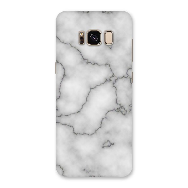 Grey Marble Back Case for Galaxy S8