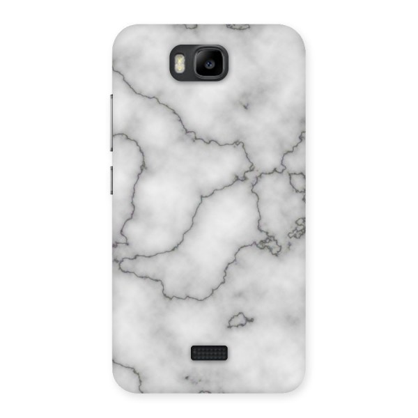 Grey Marble Back Case for Honor Bee