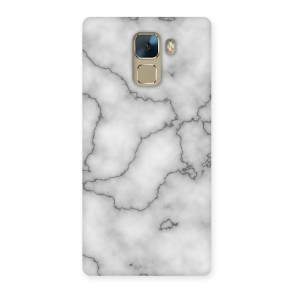 Grey Marble Back Case for Huawei Honor 7