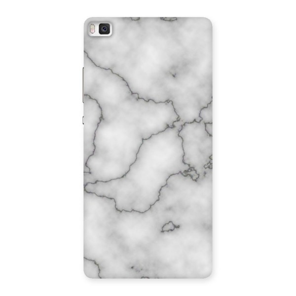 Grey Marble Back Case for Huawei P8