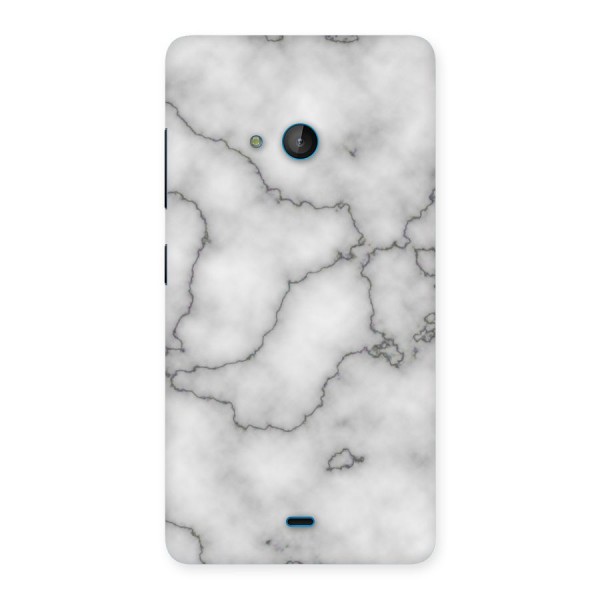 Grey Marble Back Case for Lumia 540