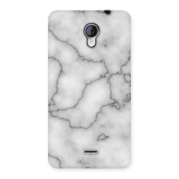 Grey Marble Back Case for Micromax Unite 2 A106