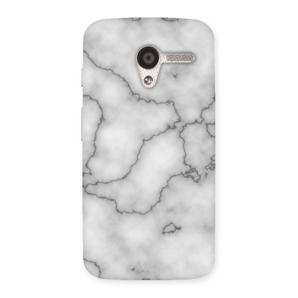 Grey Marble Back Case for Moto X