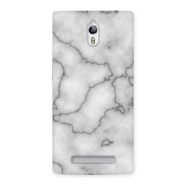 Grey Marble Back Case for Oppo Find 7