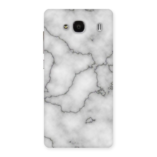 Grey Marble Back Case for Redmi 2