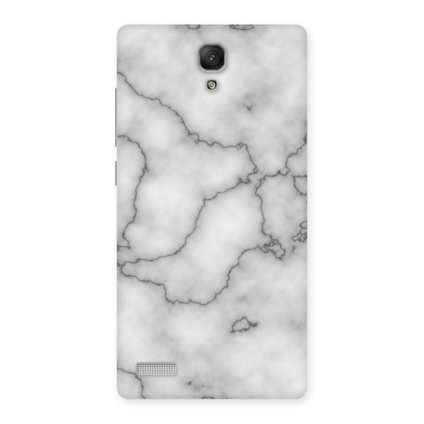 Grey Marble Back Case for Redmi Note Prime