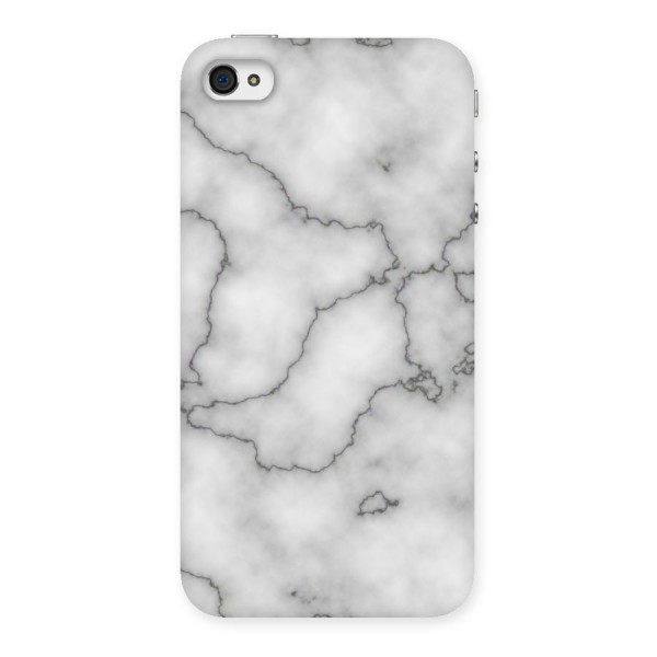 Grey Marble Back Case for iPhone 4 4s