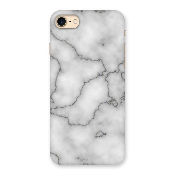 Grey Marble Back Case for iPhone 7
