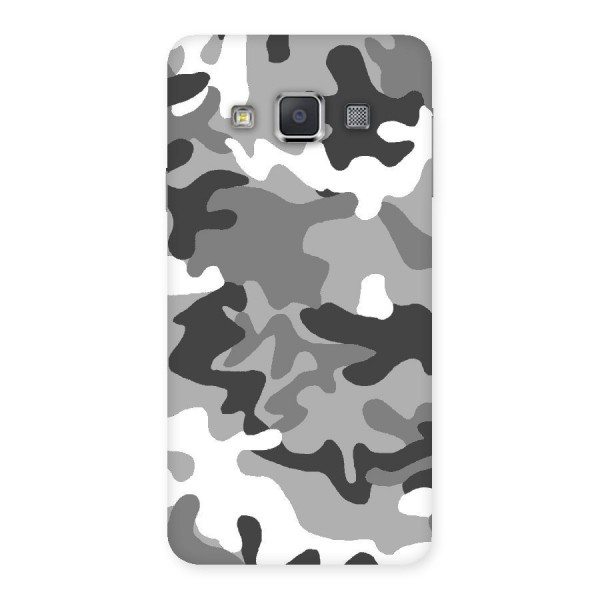 Grey Military Back Case for Galaxy A3