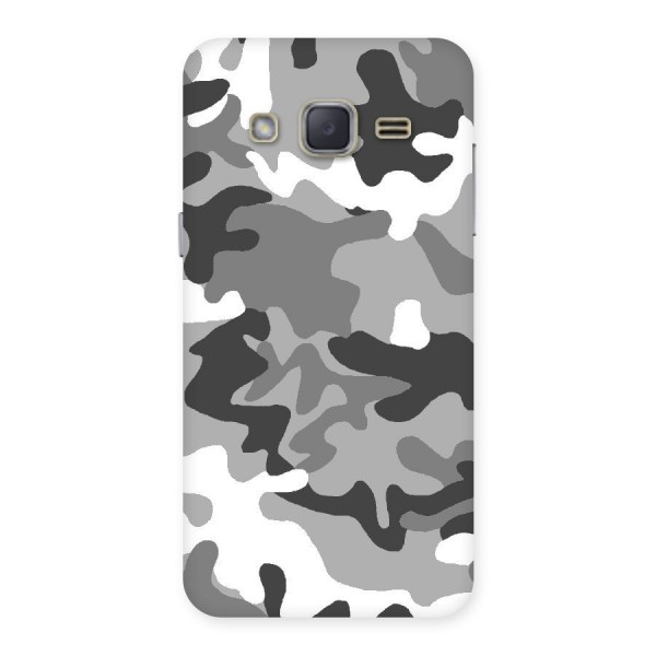 Grey Military Back Case for Galaxy J2